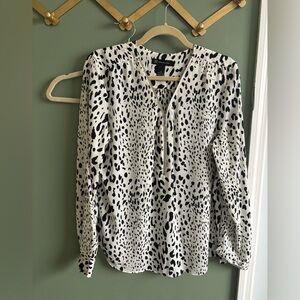 INC women Blouse sz12